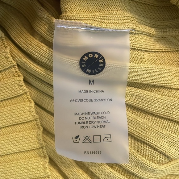 Simon Miller Maxi Fringe Dress in Green - Picture 6 of 6